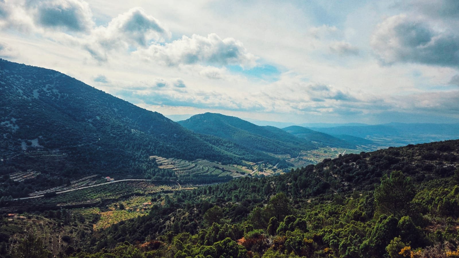 Mirador de la mina cerca de La Llar del Maestrat