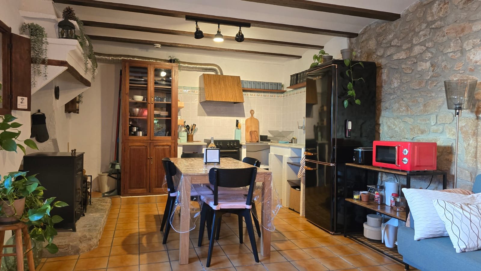 Cocina planta baja de La Llar del Maestrat