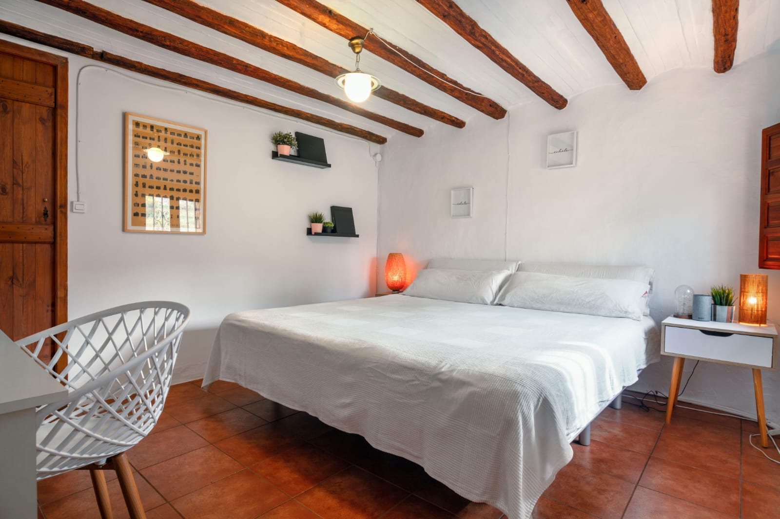 Dormitorio principal primer piso de La Llar del Maestrat